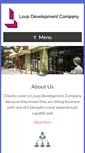 Mobile Screenshot of loupdevelopment.com
